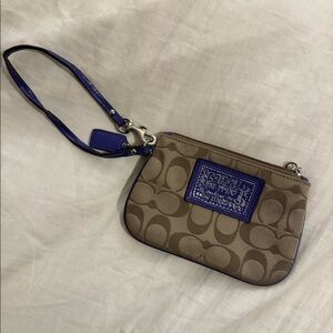 Vintage Coach Wristlet